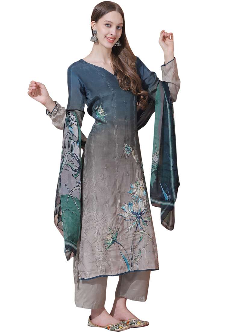 women digital printed unstitched suit - 21235283 -  Standard Image - 1