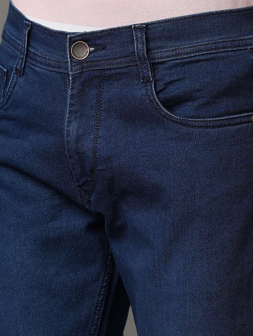 men washed mid rise full length jeans - 21236130 -  Standard Image - 4