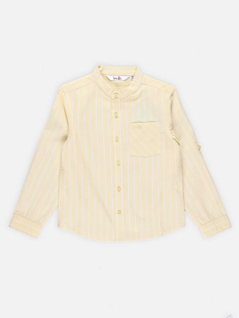 boys striped cotton shirt
