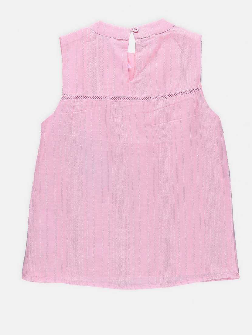 girl solid sleeveless top - 21236976 -  Standard Image - 1