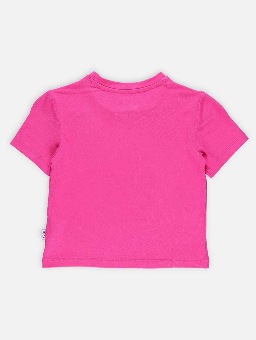 girl printed short sleeves tee - 21237022 - Standard Image - 1