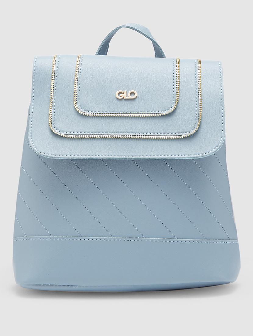 women blue leatherette (pu) fashion backpack - 21237167 - Zoom Image - 0