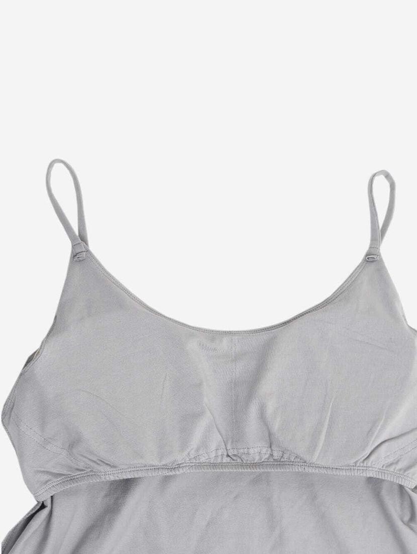 grey cotton blend camisole - 21237222 - Standard Image - 4