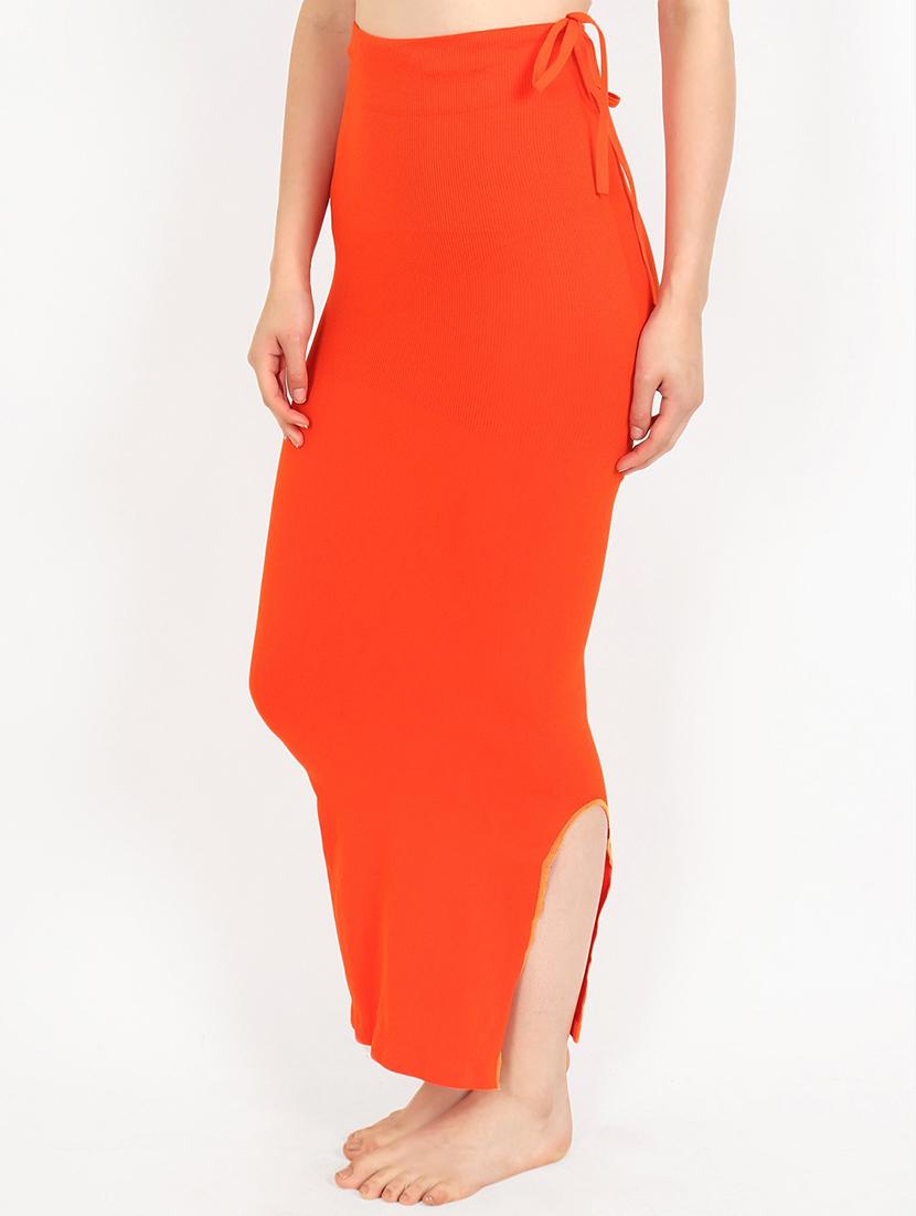 orange polyester petticoat shapewear - 21237349 -  Standard Image - 1