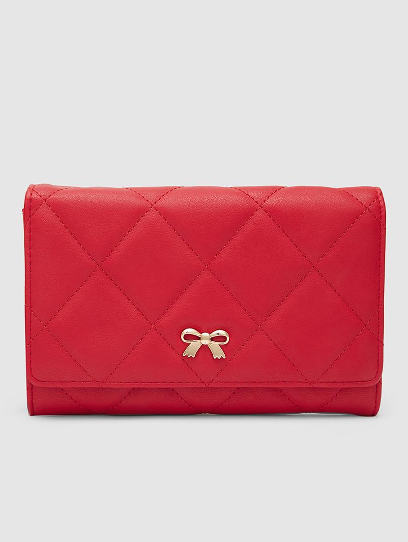 women red leatherette (pu) handbag - 21237579 -  Zoom Image - 0