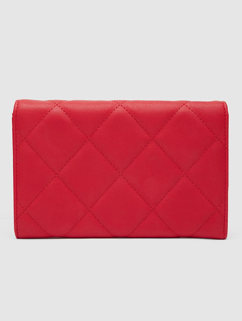 women red leatherette (pu) handbag - 21237579 - Standard Image - 1