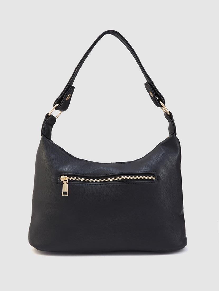 women black leatherette (pu) handbag - 21237582 - Standard Image - 1