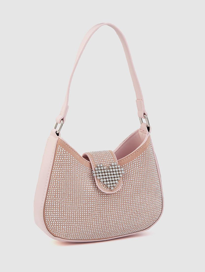 women nude leatherette (pu) handbag - 21237588 - Standard Image - 4
