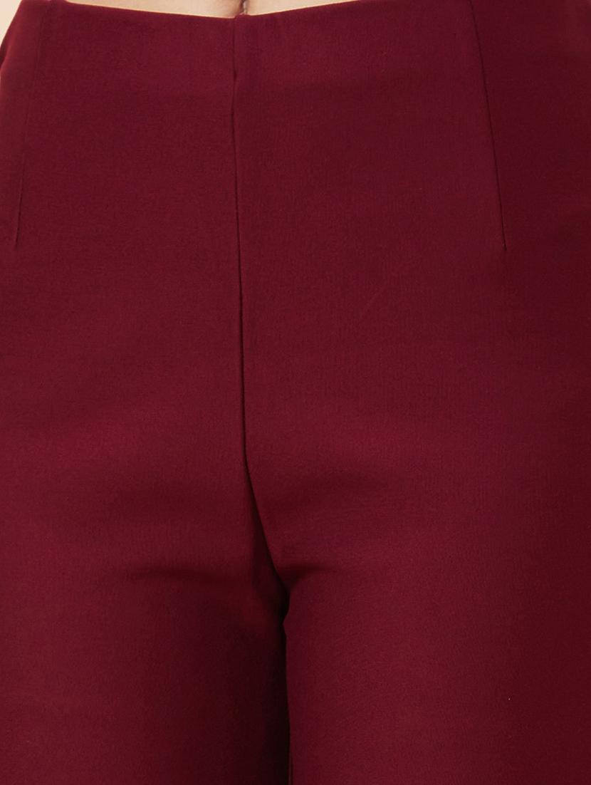 burgundy cotton blend jeggings - 21237709 - Standard Image - 4