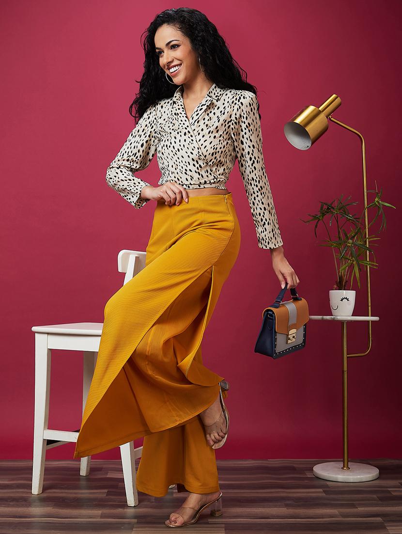 white polyester regular top - 21237892 - Standard Image - 4