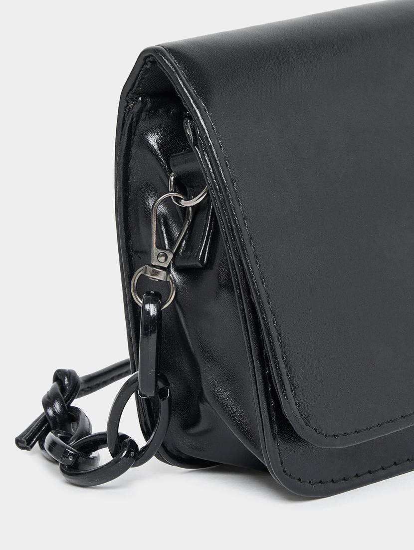 women solid sling bag - 21238592 - Standard Image - 4