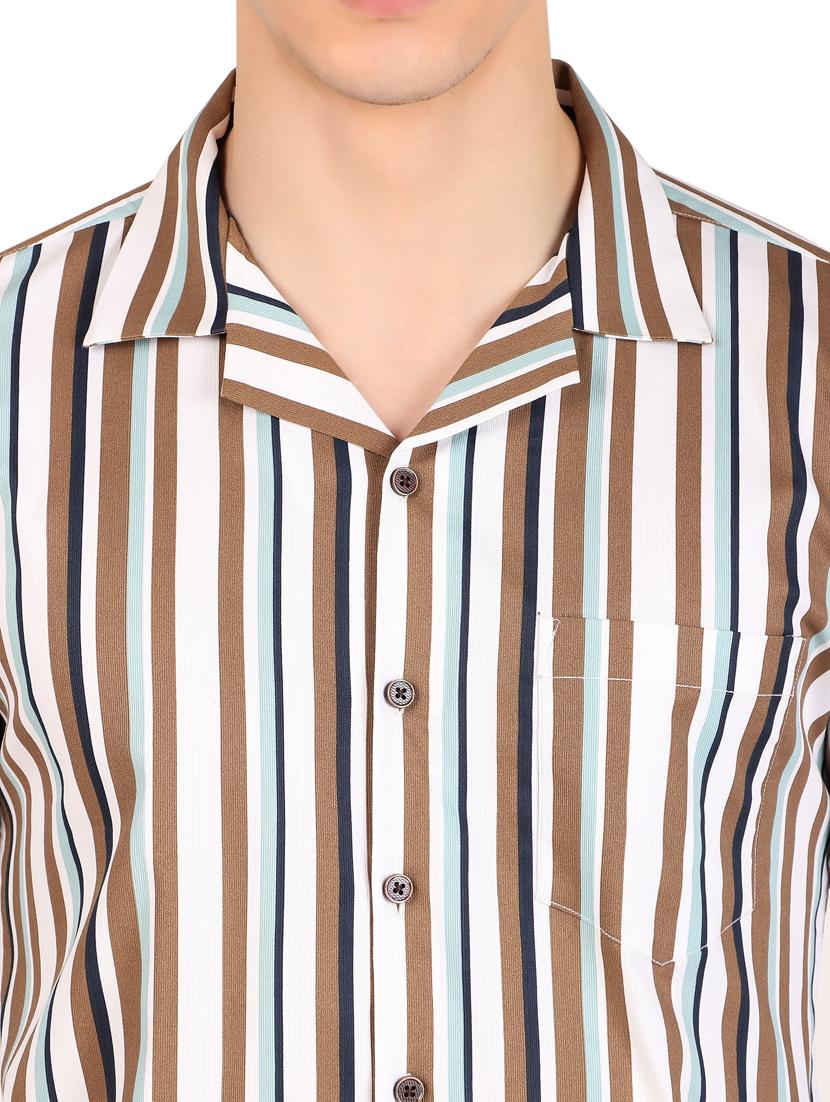 men checkered cotton casual shirt - 21238615 - Standard Image - 4