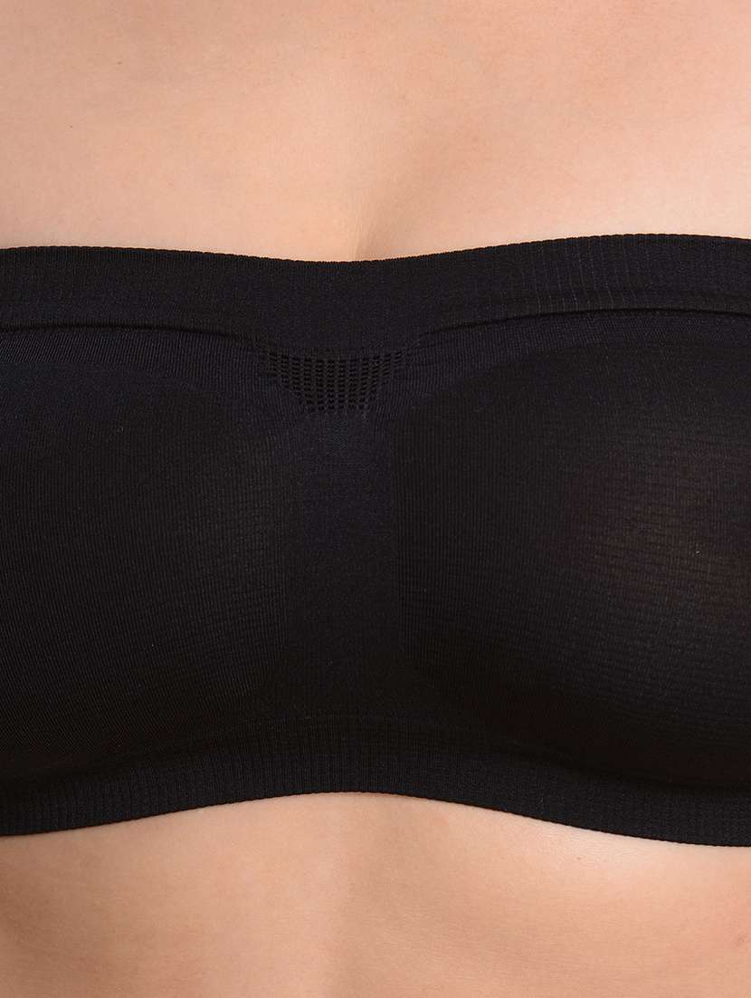 women multicolored set of 2 solid tube bra - 21239363 -  Standard Image - 4