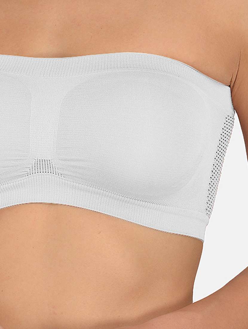 women multicolored set of 2 solid tube bra - 21239363 -  Standard Image - 6