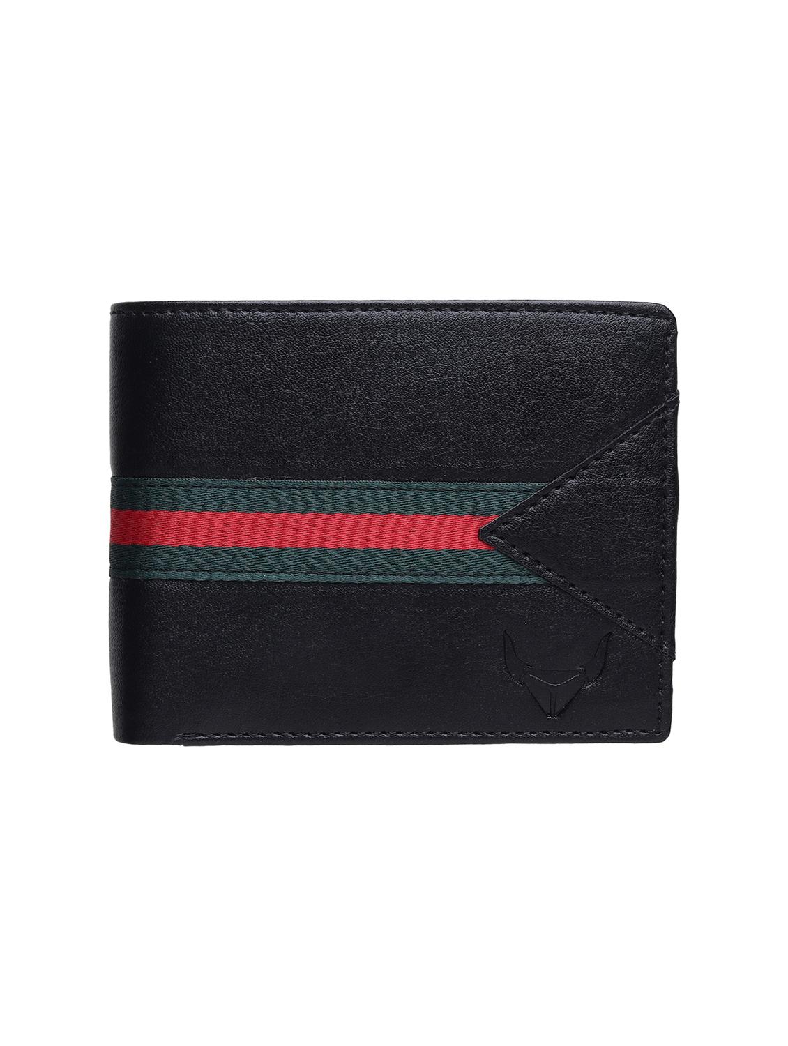 black leatherette wallet - 21241436 - Standard Image - 1