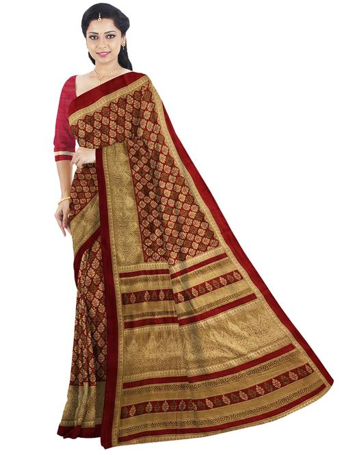 women self design handloom saree with blouse - 21242181 - Standard Image - 0