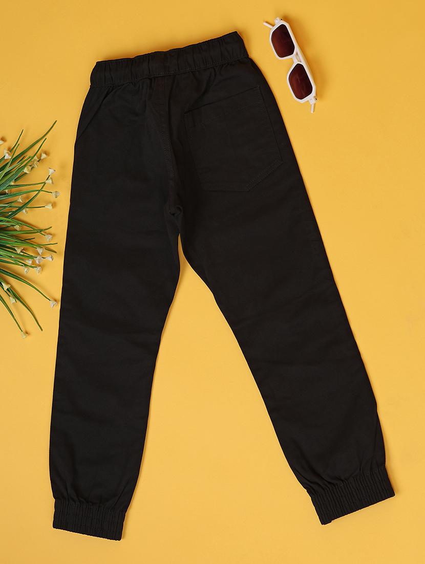 boys cotton solids joggers - 21244184 -  Standard Image - 1