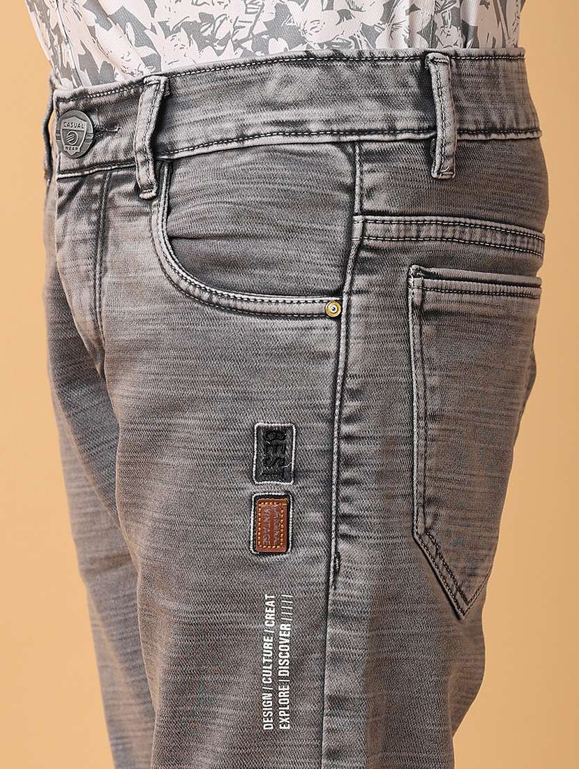 boys grey plain jean - 21244244 -  Standard Image - 6