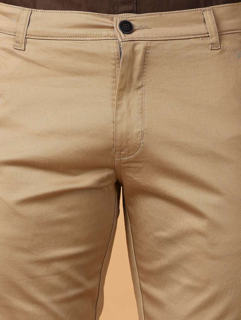 men solid chinos casual trouser - 21244314 -  Standard Image - 6