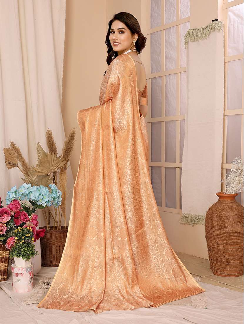 women self design banarasi saree with blouse - 21244549 -  Standard Image - 1