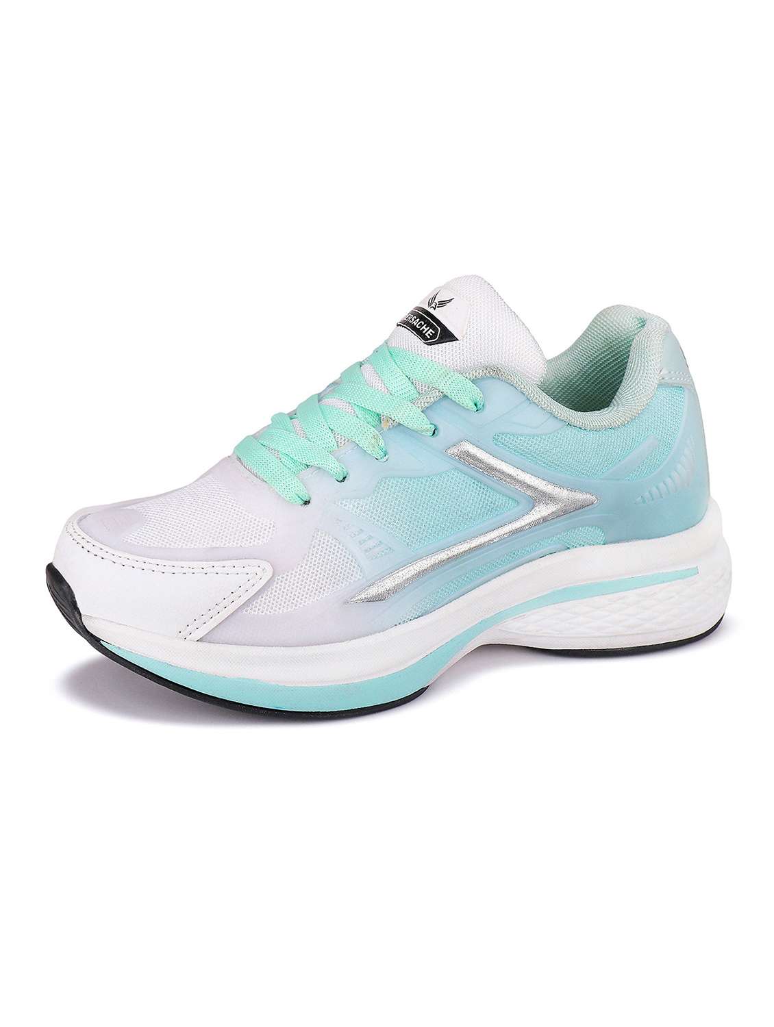 white lace-up sports shoes - 21245009 - Standard Image - 1