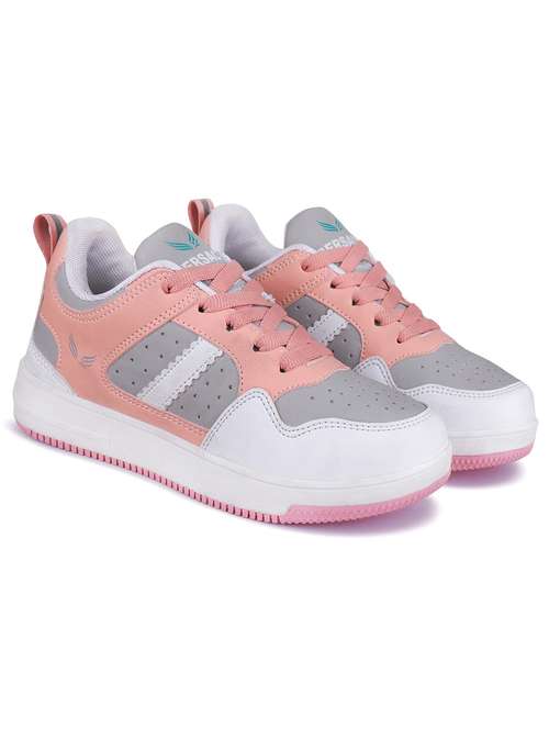 color block lace-up sports shoes - 21245011 - Standard Image - 0