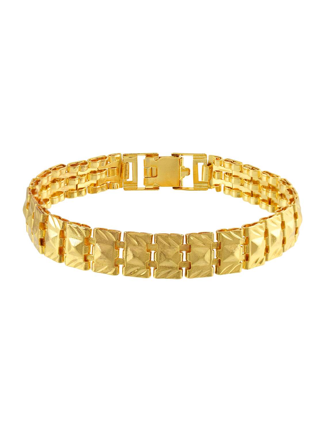 gold brass bangle bracelet - 21245018 -  Standard Image - 1