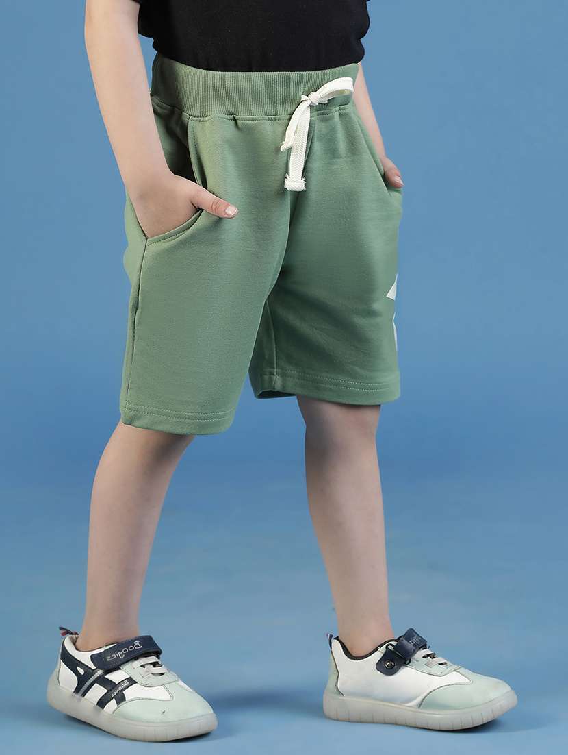 boys mid rise cotton shorts  - 21246751 -  Standard Image - 1