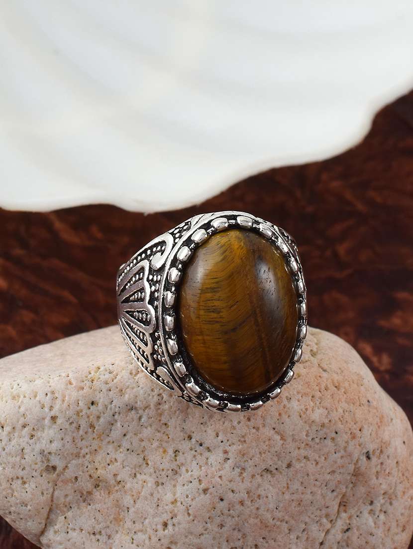 silver brass finger ring - 21246753 - Zoom Image - 0