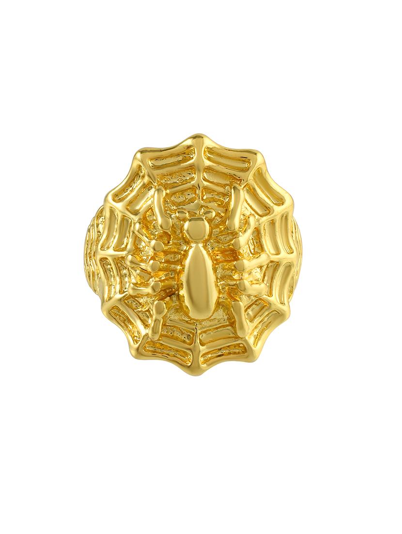 gold brass finger ring - 21246755 - Standard Image - 1