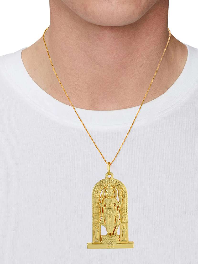 gold brass pendant - 21246844 -  Standard Image - 4