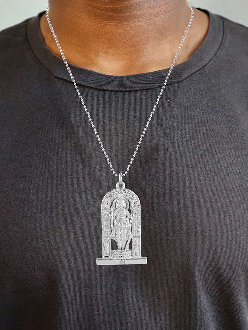 silver brass pendant - 21246845 -  Standard Image - 4