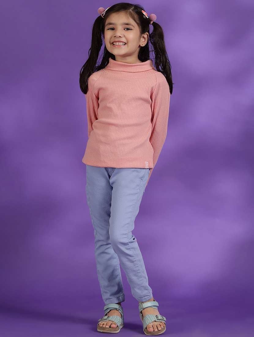 girsl mid rise solid jeggings - 21246874 -  Standard Image - 4