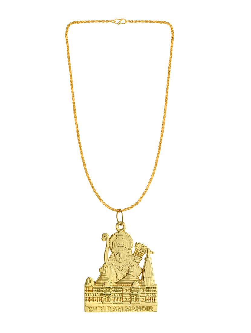 gold brass pendant - 21246876 - Standard Image - 1