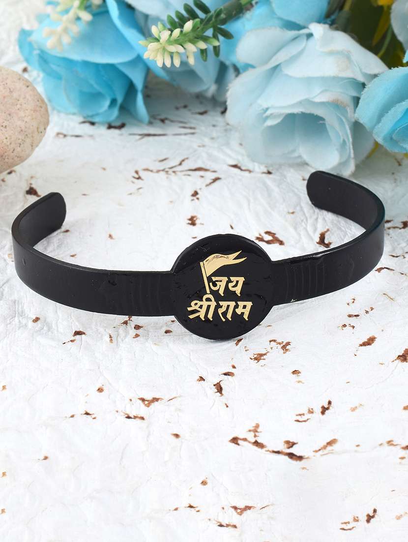 black brass bangle bracelet - 21246956 -  Zoom Image - 0