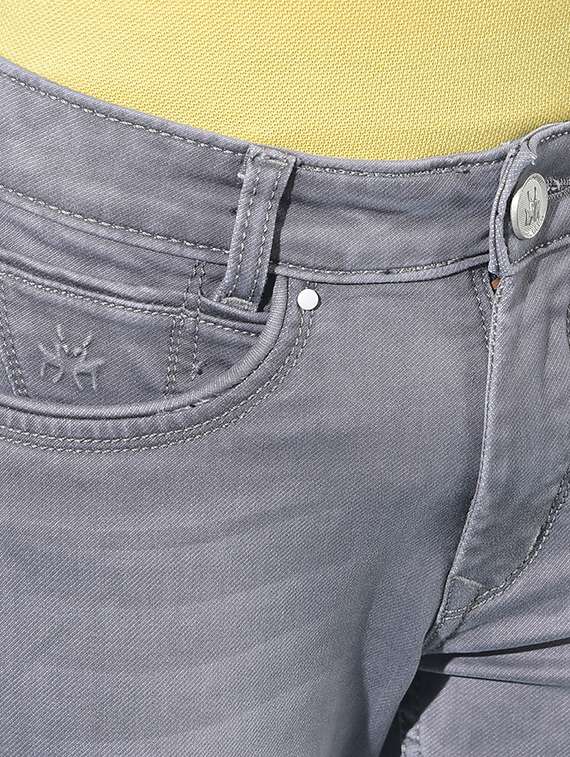 boys mid rise plain denim jeans - 21247073 -  Standard Image - 6