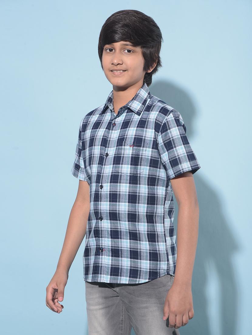 boys short sleeved cotton shirt - 21247155 -  Standard Image - 1
