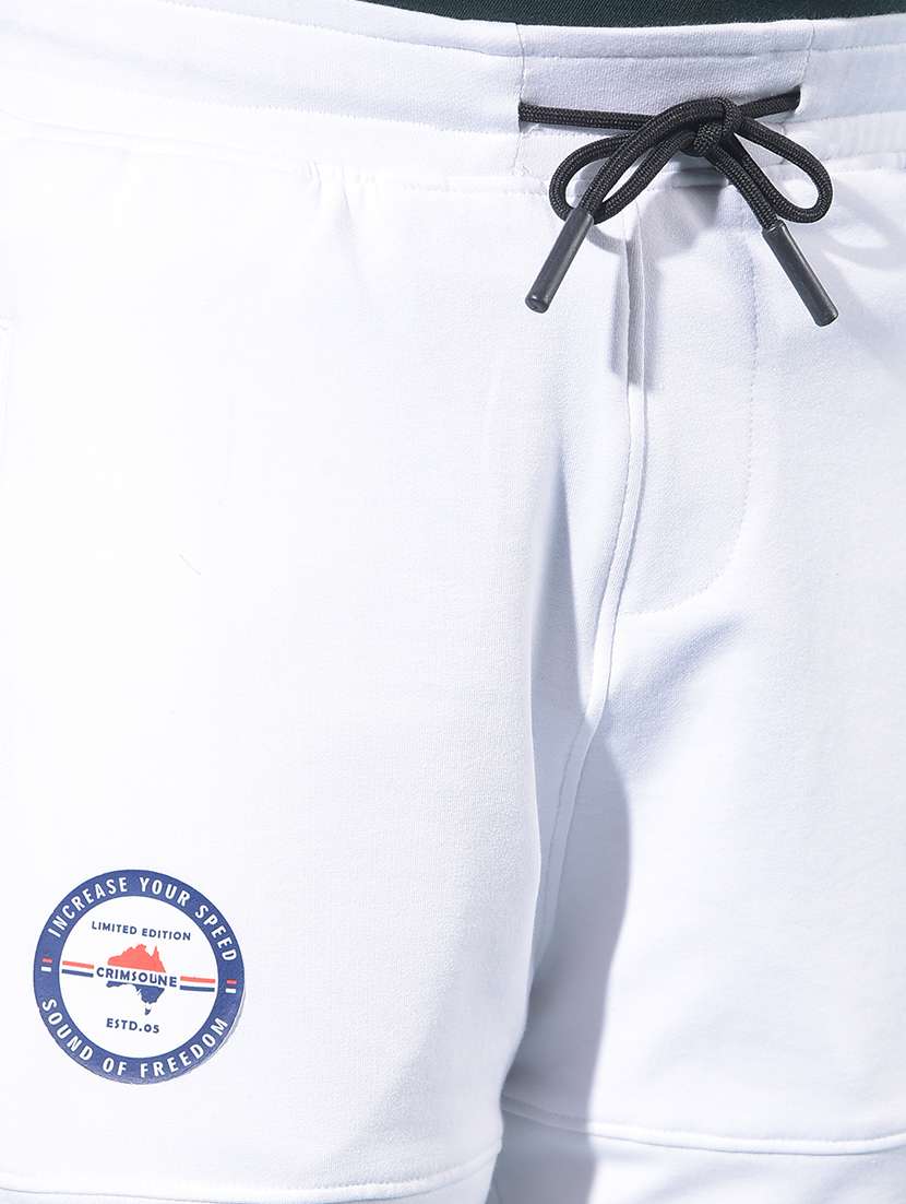 white cotton shorts  - 21247178 -  Standard Image - 6