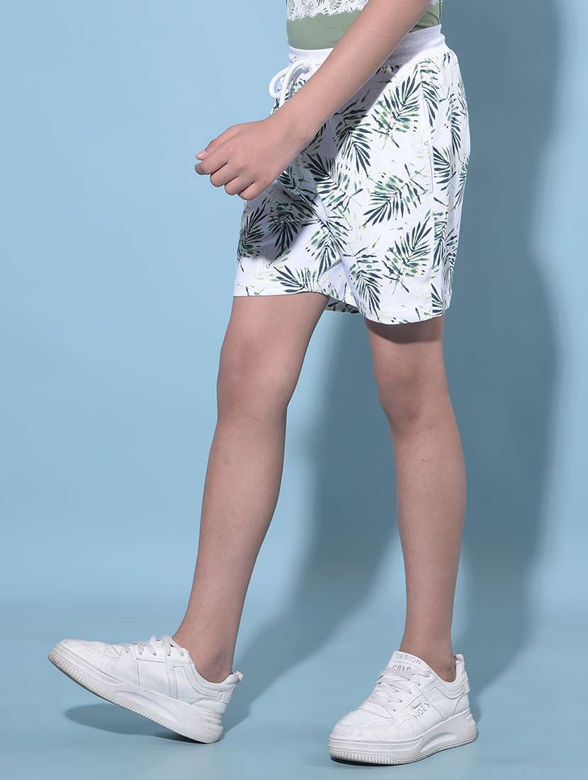 white cotton shorts  - 21247190 -  Standard Image - 1