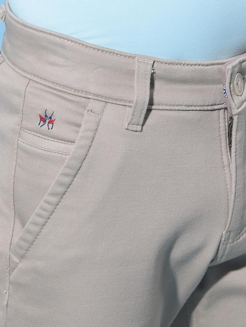 boy solid cotton chinos trouser - 21247204 - Standard Image - 6