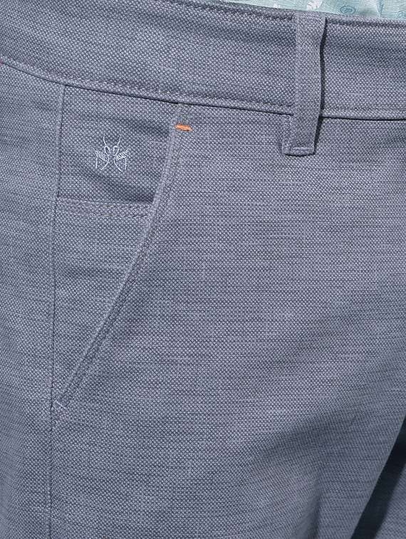 blue cotton chinos trouser - 21247219 -  Standard Image - 6