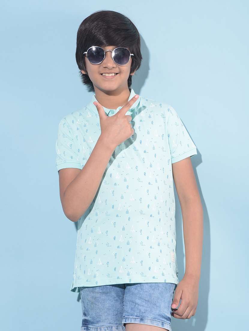 boys short sleeved cotton t-shirt