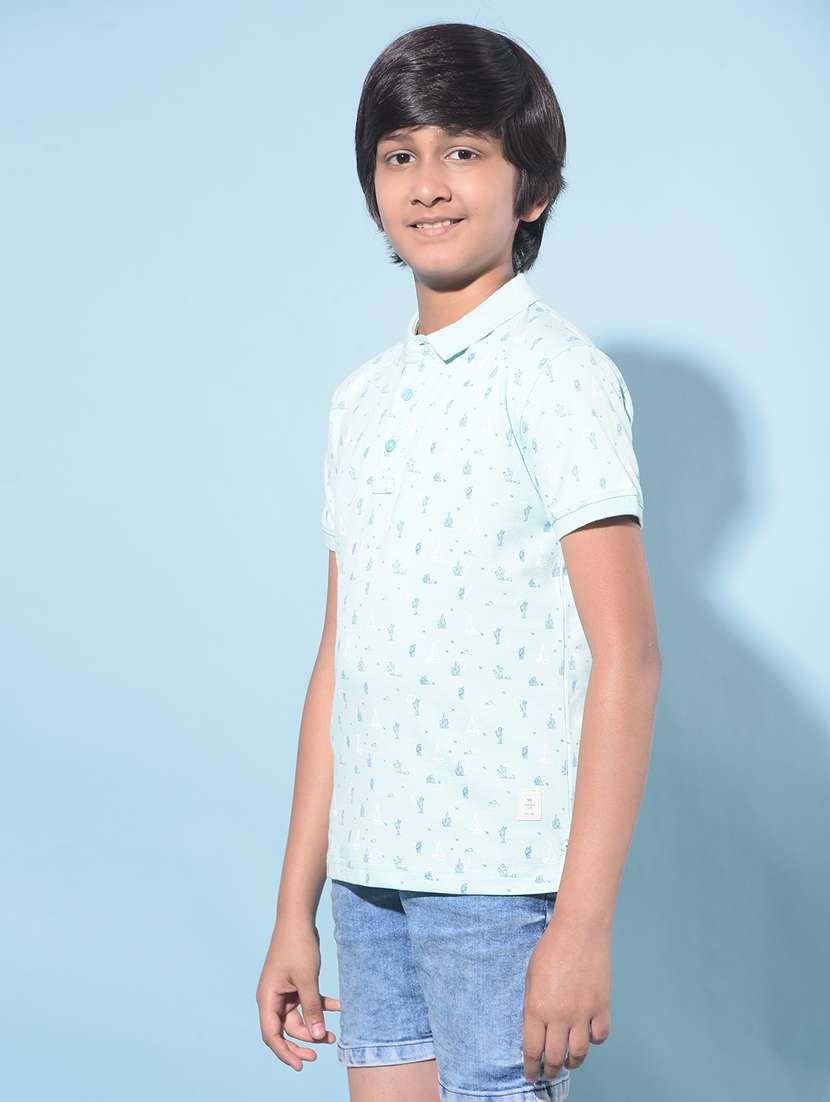 boys short sleeved cotton t-shirt - 21247239 -  Standard Image - 1