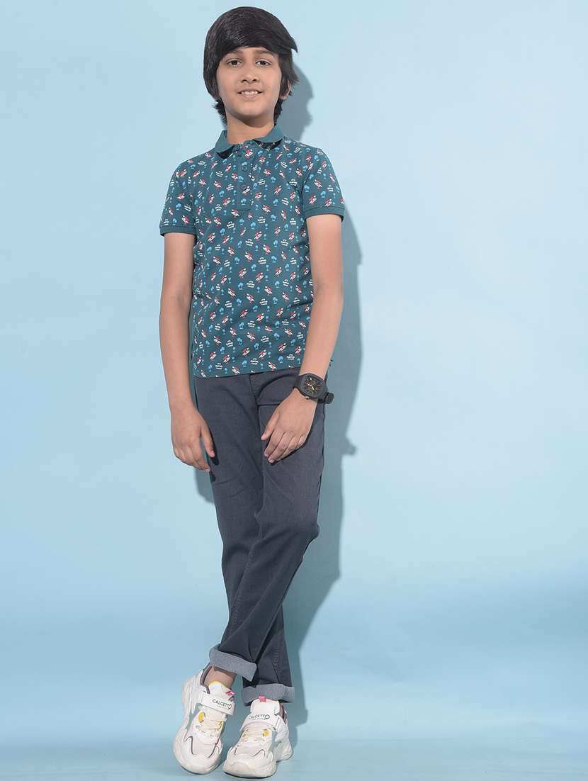 boys short sleeved cotton t-shirt - 21247243 -  Standard Image - 4