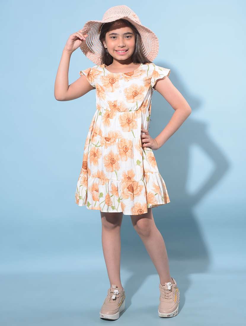 white viscose frock - 21247300 - Standard Image - 4
