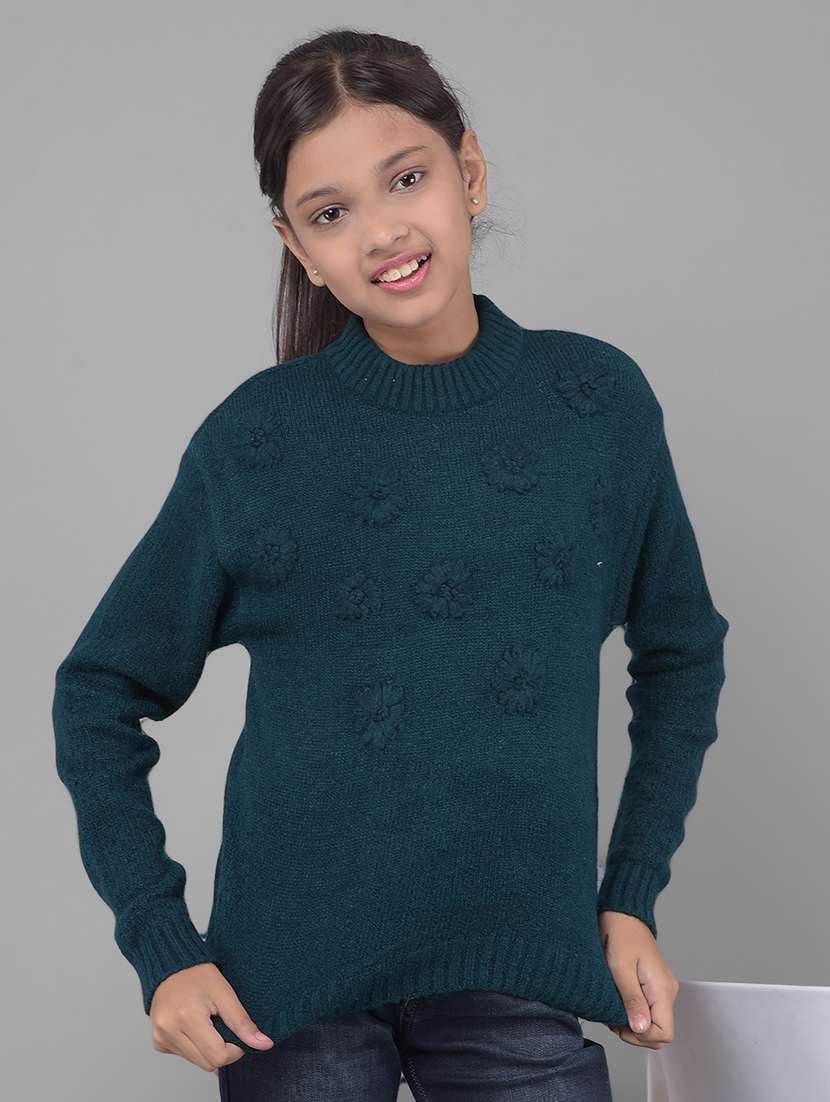 girls long sleeve self-designed sweater  - 21247342 -  Standard Image - 1