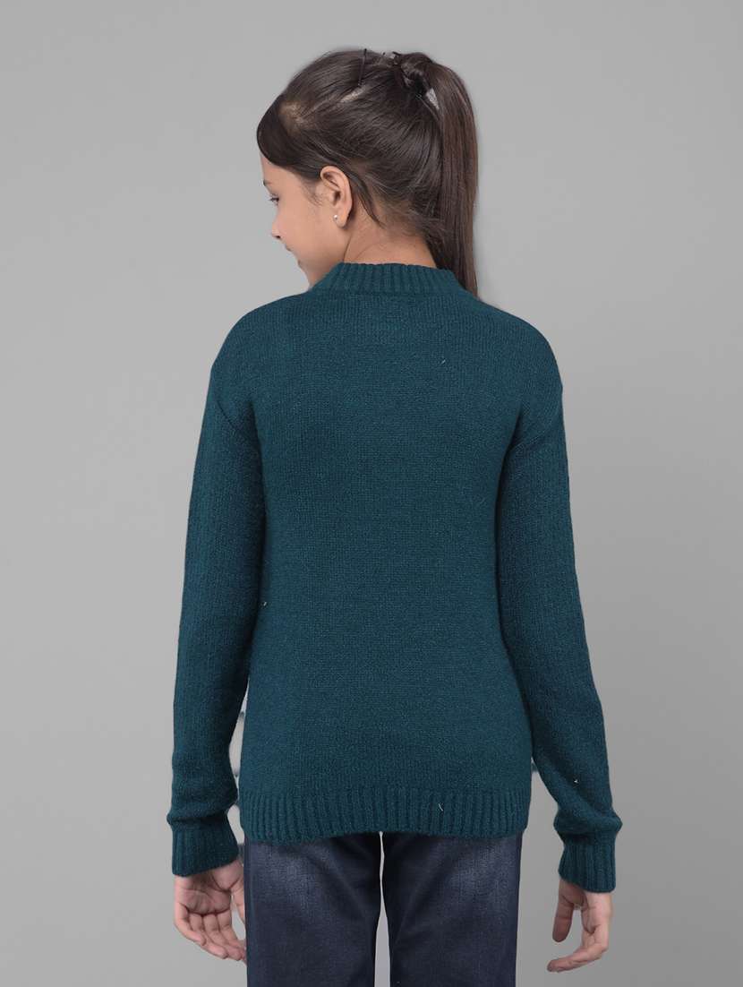 girls long sleeve self-designed sweater  - 21247342 -  Standard Image - 4