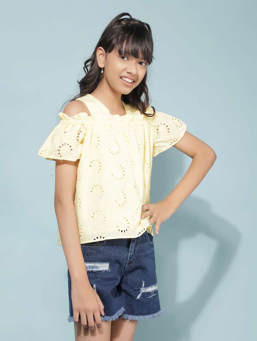 yellow cotton top - 21247350 -  Standard Image - 1
