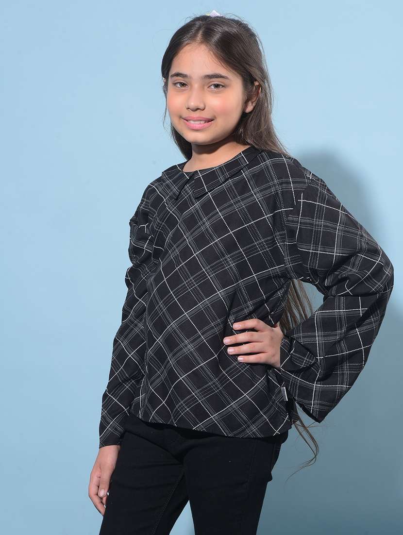 black viscose top - 21247357 -  Standard Image - 1