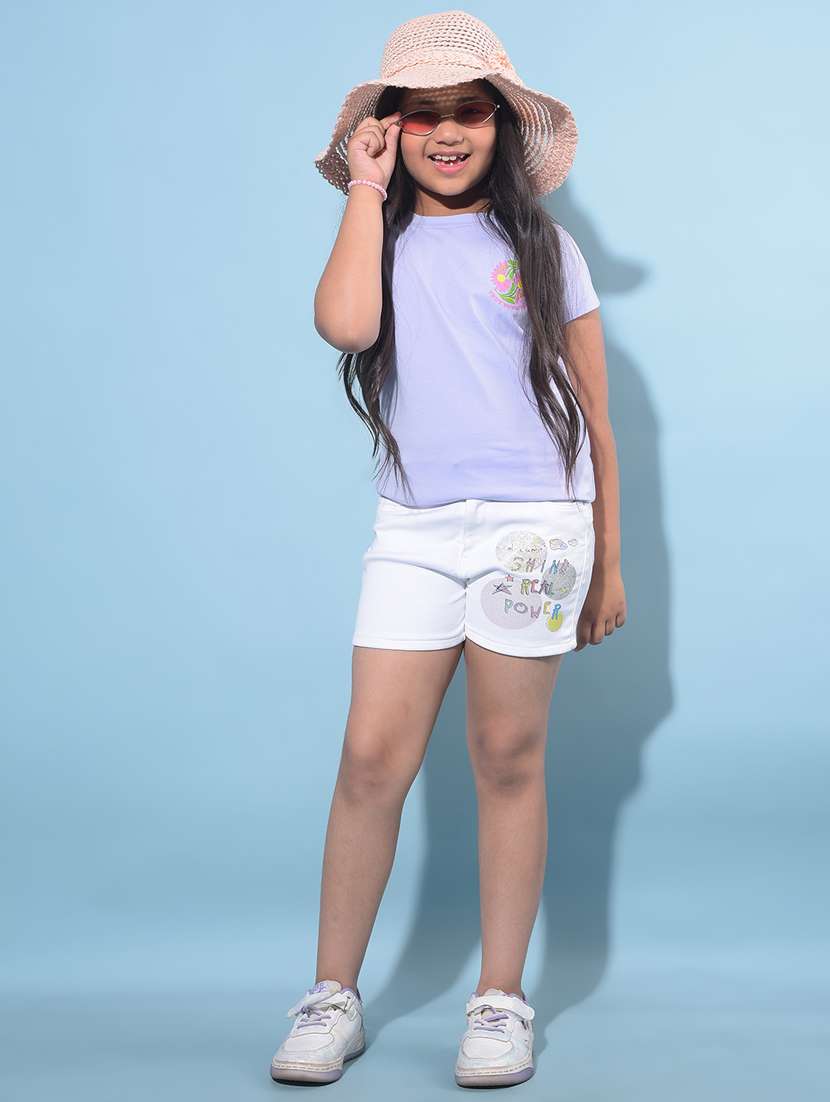 lavender cotton regular tee - 21247426 -  Standard Image - 4